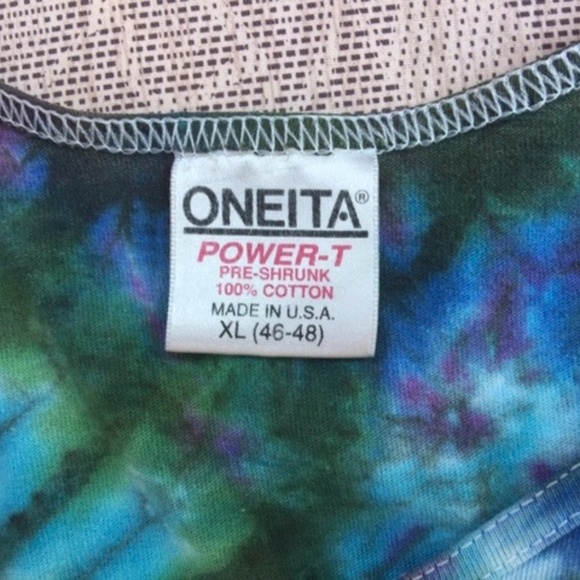 Tie Dye Tank Top Large Size - Picture 7 of 7